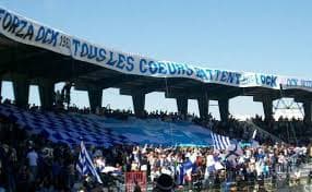 Supporters de l’Oceano Club de Kerkennah dans les tribunes